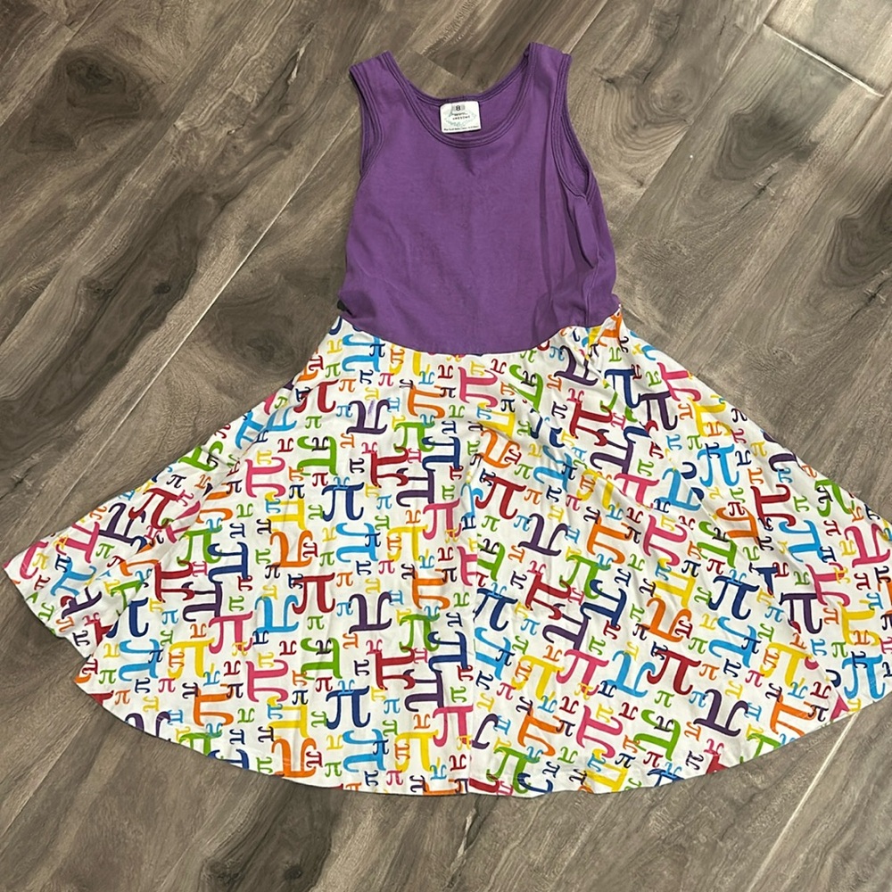 Princess Awesome Pi-themed math dress